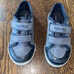 Size 8 toddler boy Nautica shoes